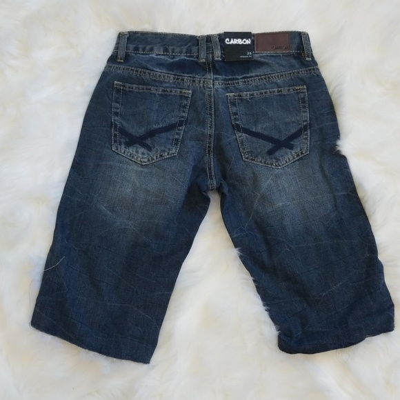 Carbon Relaxed Fit Jean Shorts - Picture 2 of 3